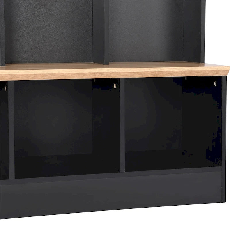 Arbre de Hall large avec banc de rangement