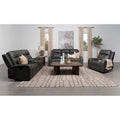 Causeuse inclinable Forrest Grey Motion avec console