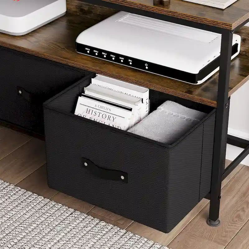 Meuble TV Banc avec Rangement